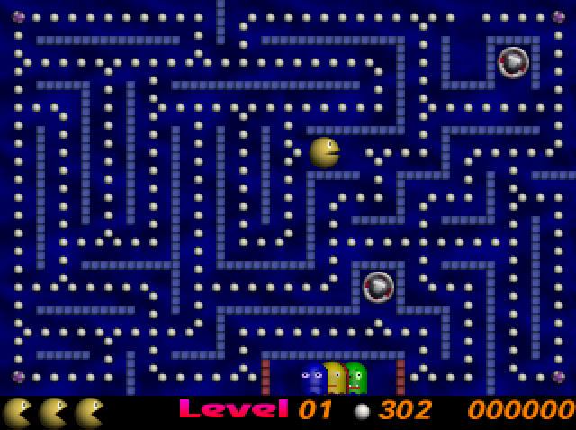 Pac Them [Falcon030] atari screenshot